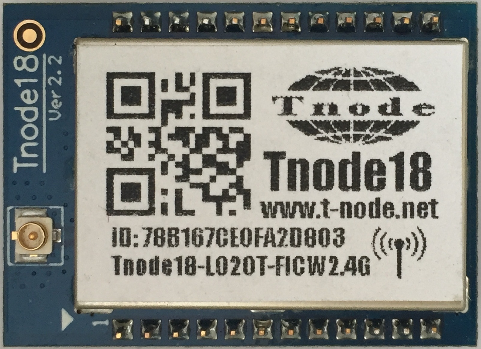 Tnode18 Zigbee-Pro無(wú)線(xiàn)通信模塊